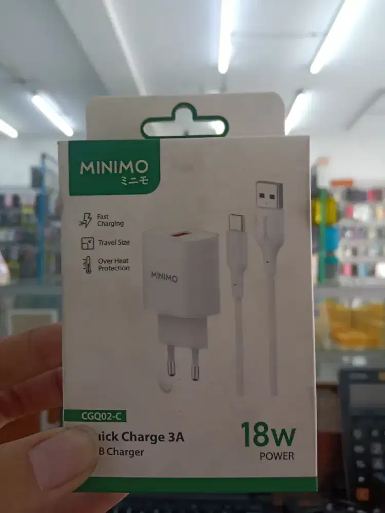 TRAVEL CHARGER TYPE-C MINIMO DGQ02-C