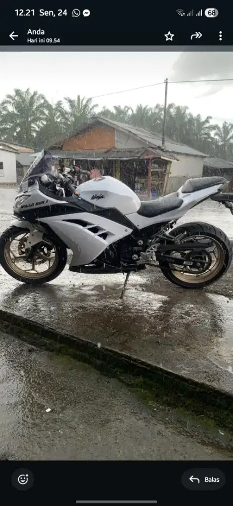 Kawasaki ninja 250 Fi 2013 pajak hidup