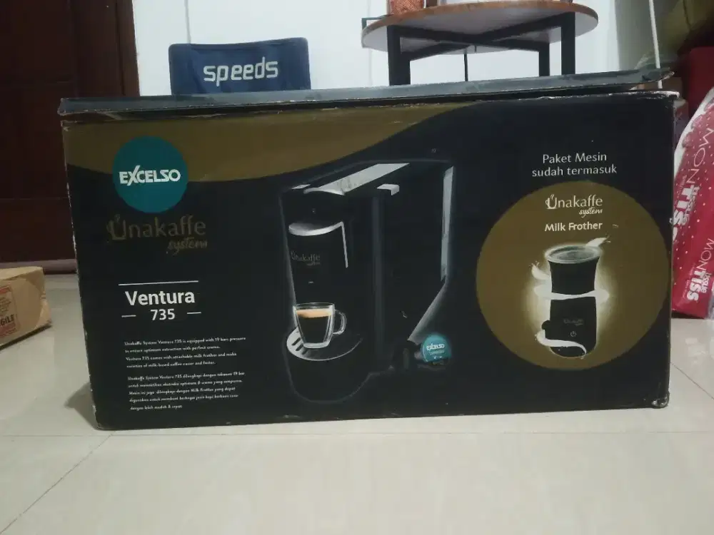 Mesin kopi unakaffe system ventura 735 with milk frother