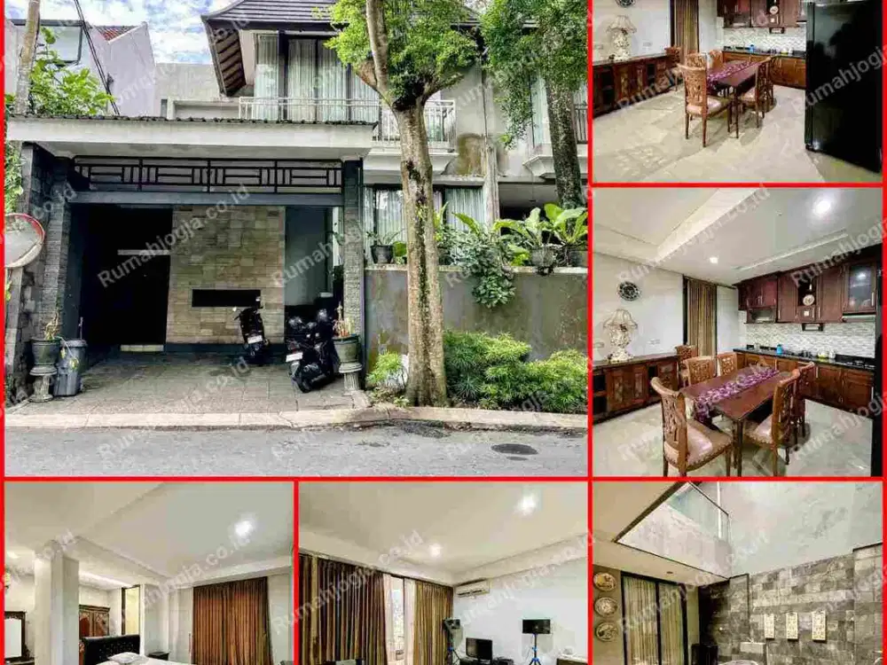 rumah mewah full furnished di perumahan mewah palagan KM 7