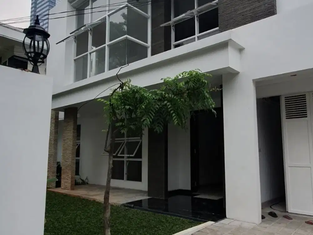 FOR RENT New House at Denpasar Mega Kuningan 5BR - Swimming Pool Furnished Close to LRT MRT Busway Strategic Area