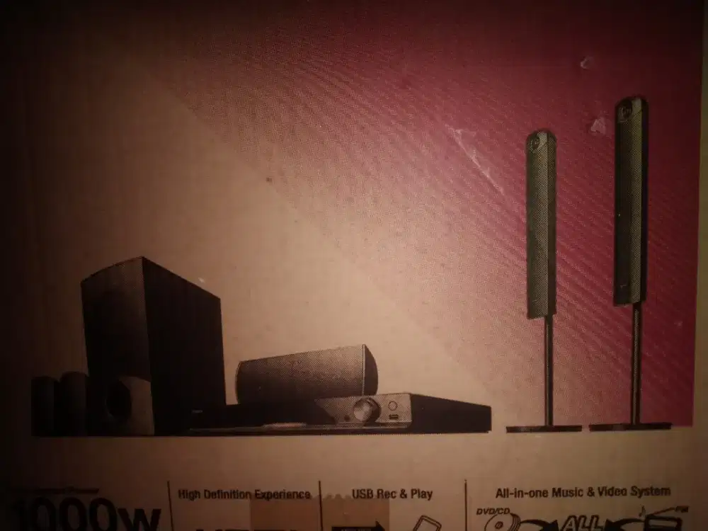 Home Theater Sony DVD DAV-DZ640 5.1