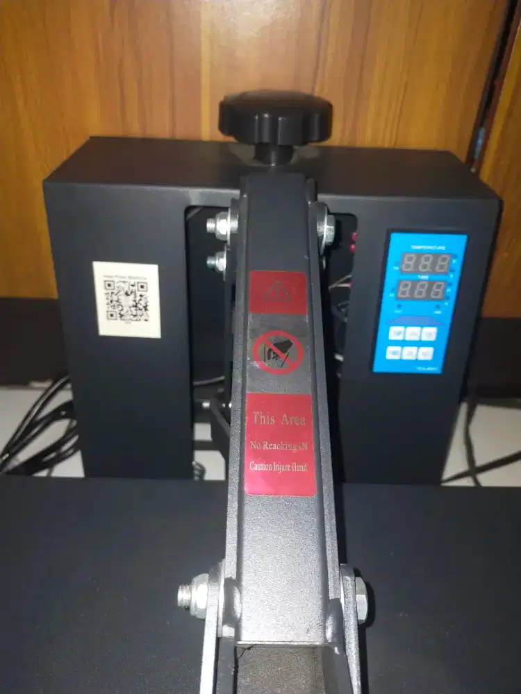 Mesin Press Sablon 38x38 600 watt Sliding