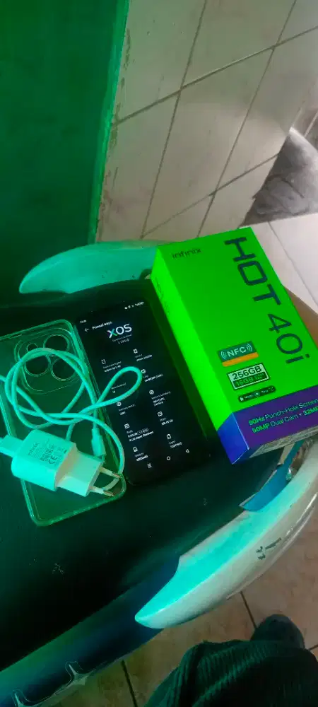 Dijual infinix hot 40i fullset