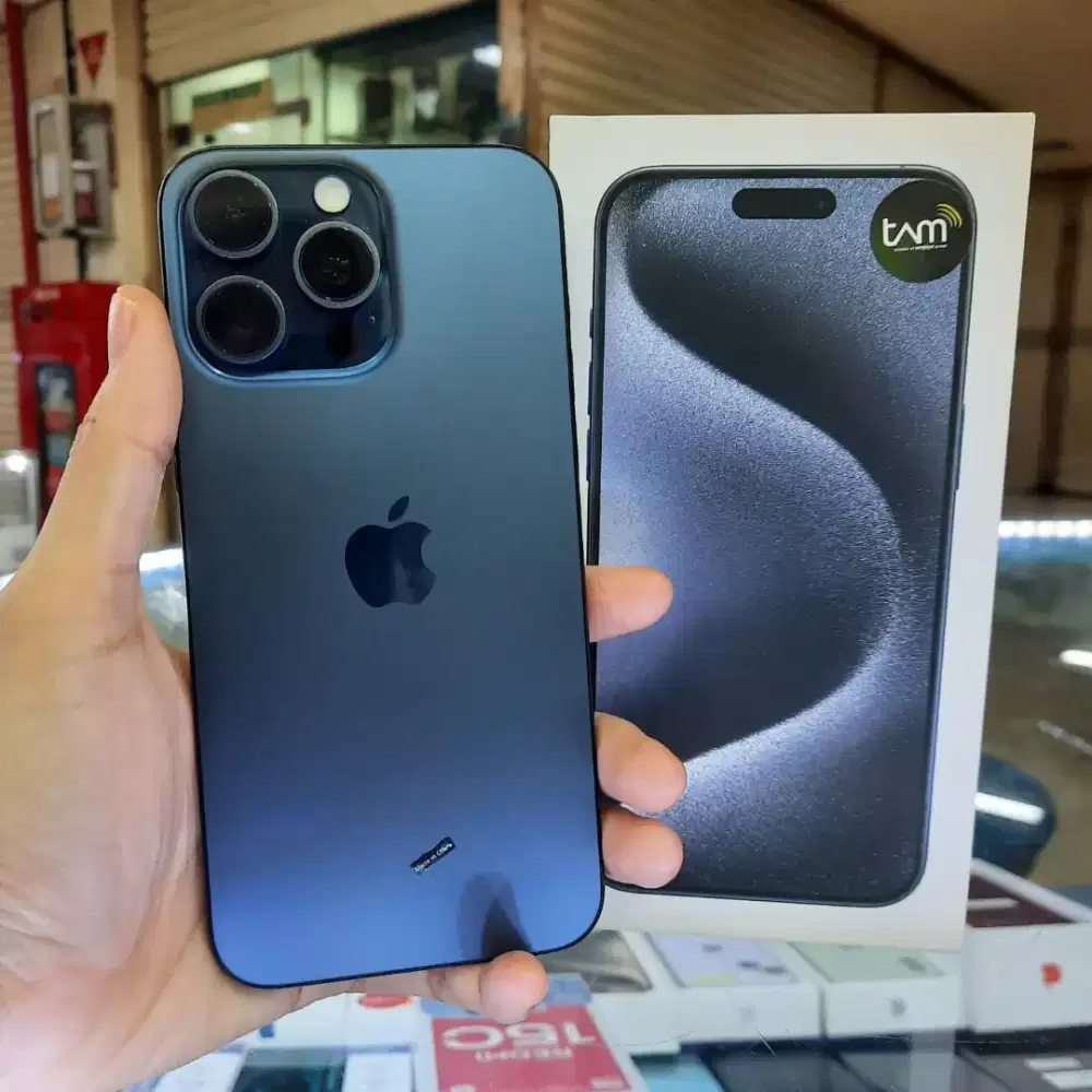 Iphone 15 promax 256 black grs resmi