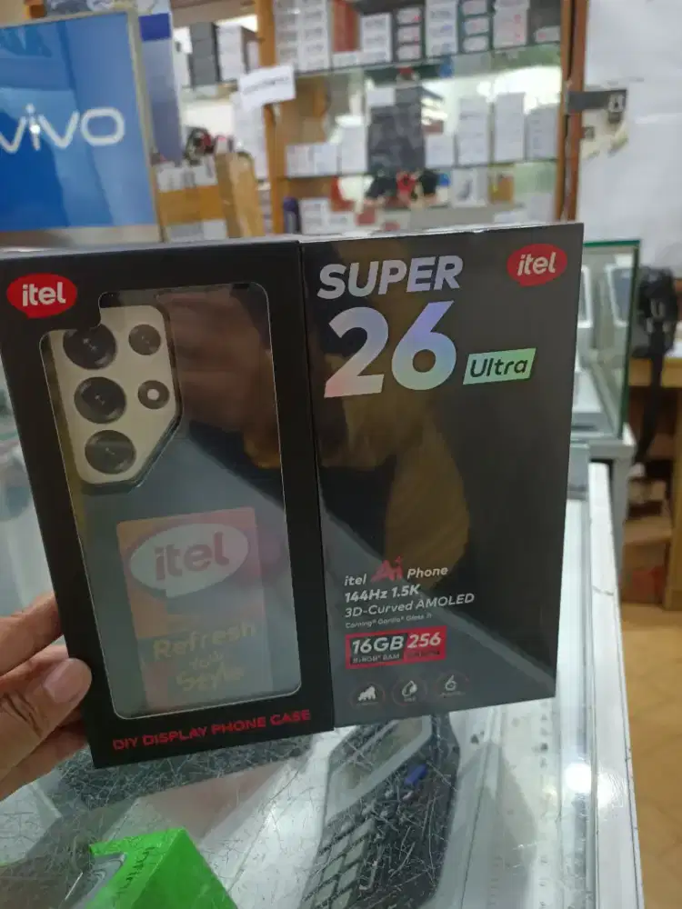 Itel s26 ultra 8/128 8/256 garansi resmi no repack