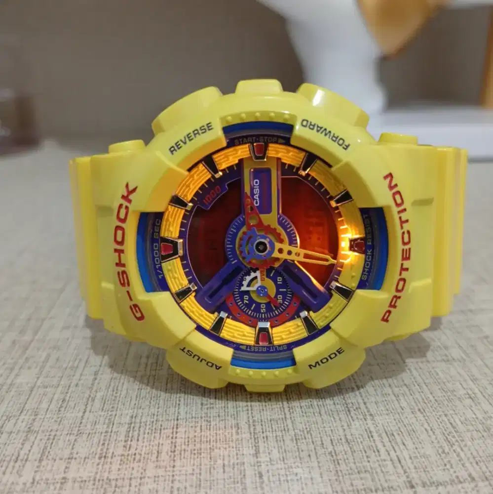 Casio G-Shock GA-110A-9D BRIGHT YELLOW 
Like New
Limited Edition