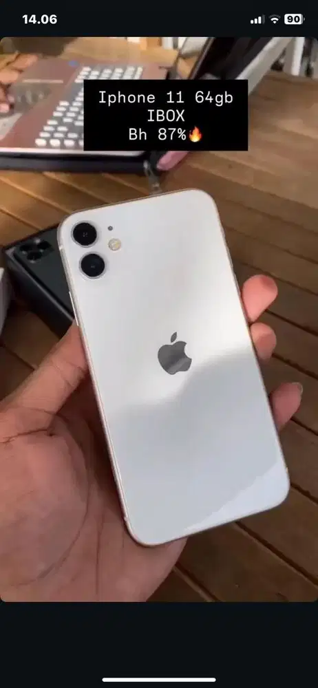 Iphone 11 64gb IBOX,Bh 83% No Mines