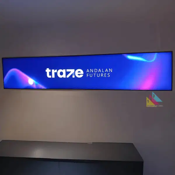 Neon Box LED Outdoor Anti Hujan – Cahaya Stabil 24 Jam