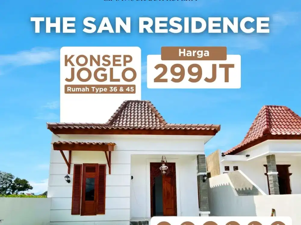 Rumah Impian Joglo Prambanan, Budget Aman Mulai 200 Juta!