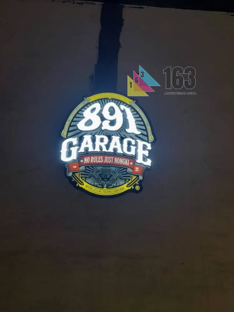 Neon Box LED Akrilik Premium – Terang, Elegan, dan Tahan Lama