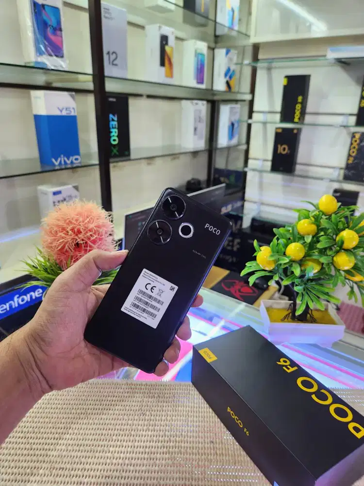 Poco F6 5G (12+12) 24Gb/ 512Gb Fulset Mulus Original 100% Bergaransi
