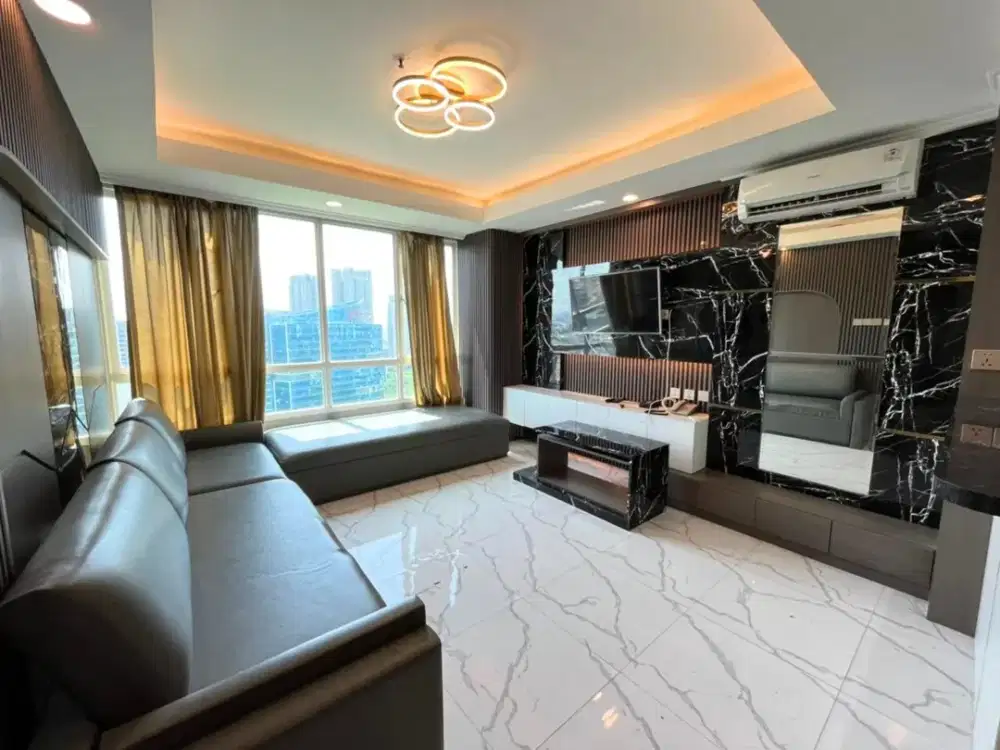 JUAL CEPAT BU APARTEMEN PURI IMPERIUM KUNINGAN 3+1 BR FULL FURNISHED DEKAT SUDIRMAN