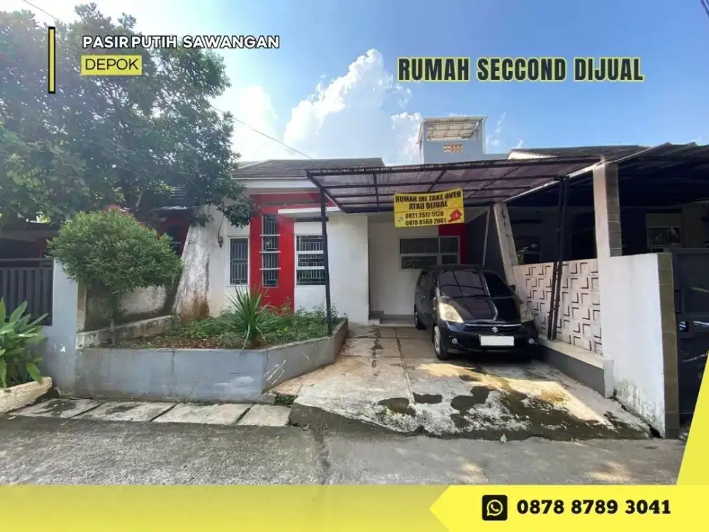 Dijual Rumah CASH 595JT dkt Tol di Perum Qnaya Regency Sawangan