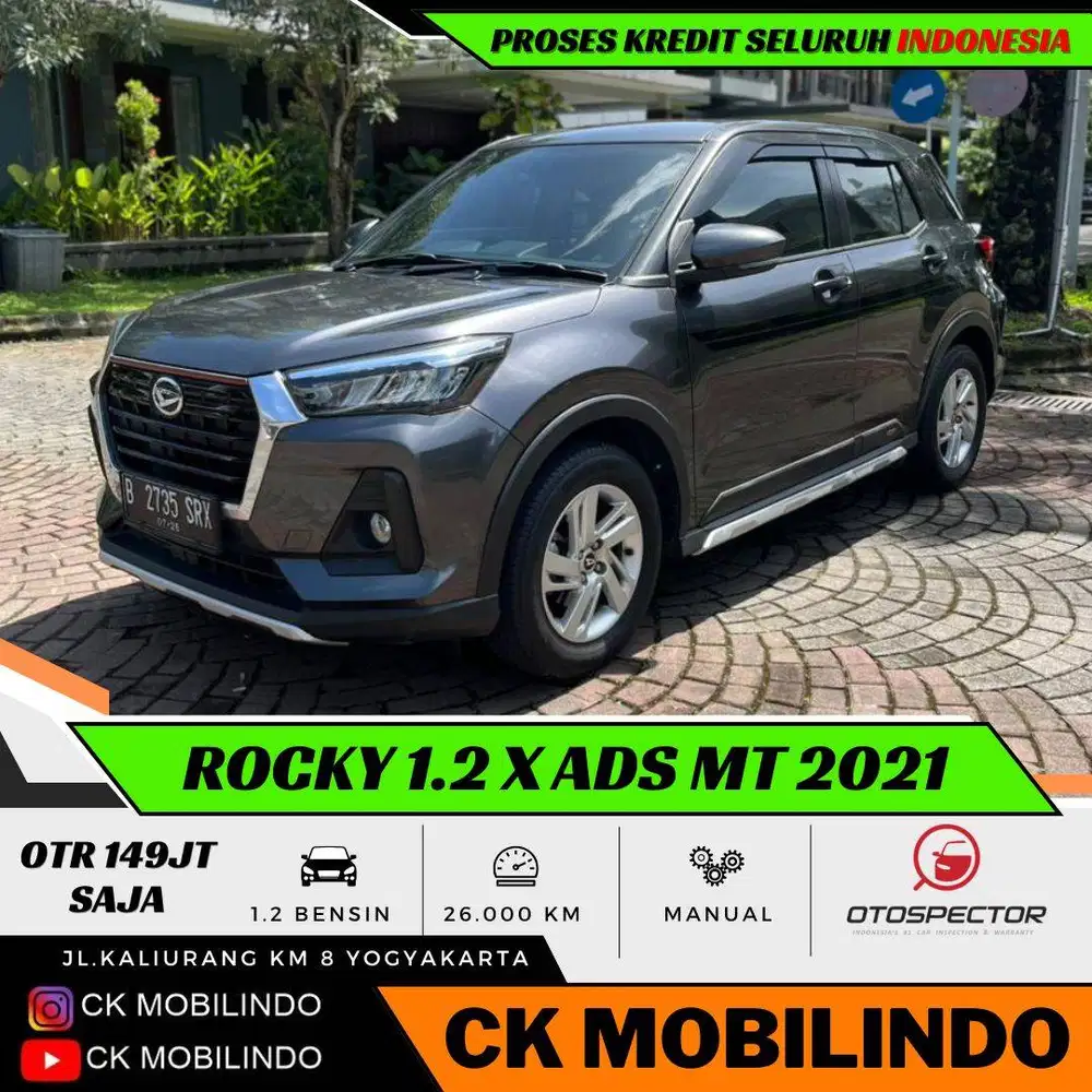 (Km26rb) Rocky X ADS Manual 2021 ANTIK ISTIMEWA Kredit Murah