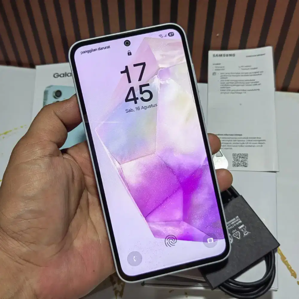Samsung A35 5G Ram 8/256 Fullshet Normal Mulus nokendala