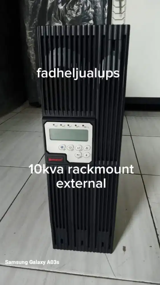 UPS emerson 10kva rackmount batre external