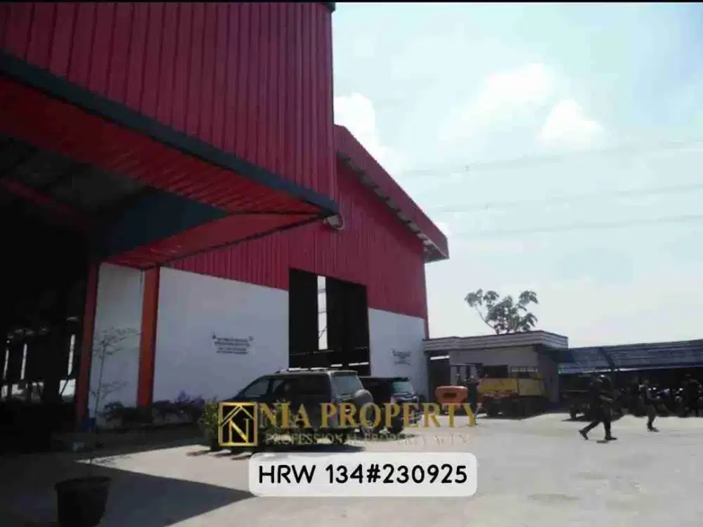 Dijual Pabrik Kontruksi Siap Beroperasi Kawasan Industri Branta Mulya Citereup Bogor Jawa Barat