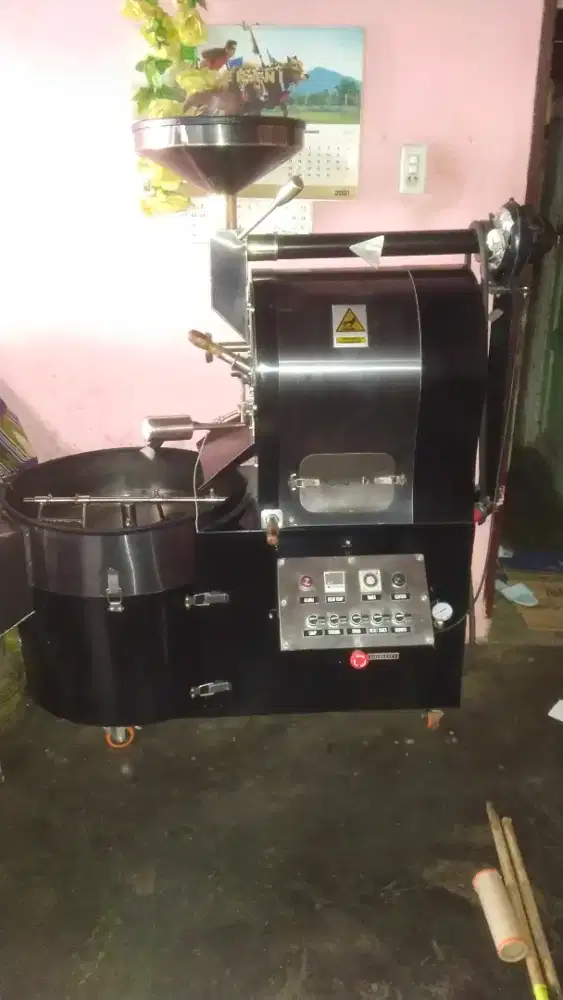 Mesin panggang kopi semi Otomatis RHCRG-5 SILVER