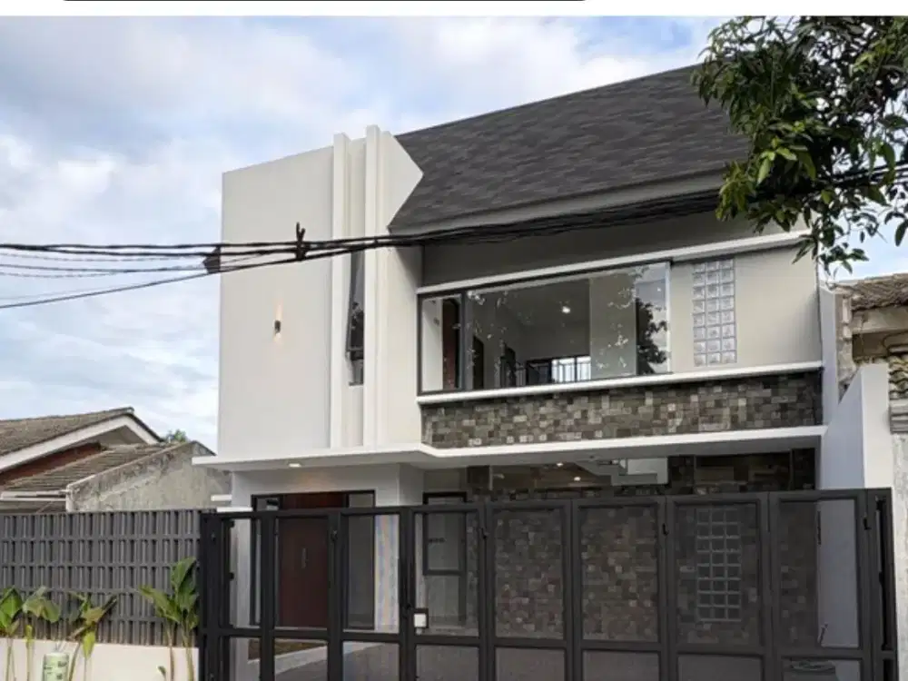 UNIT ISTIMEWA BSD!! SIAP HUNI RUMAH DESAIN MODERN MINIMALIS INTERIOR CANTIK