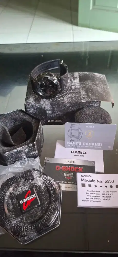 BU Jam Gshock GM 110 BB titanium