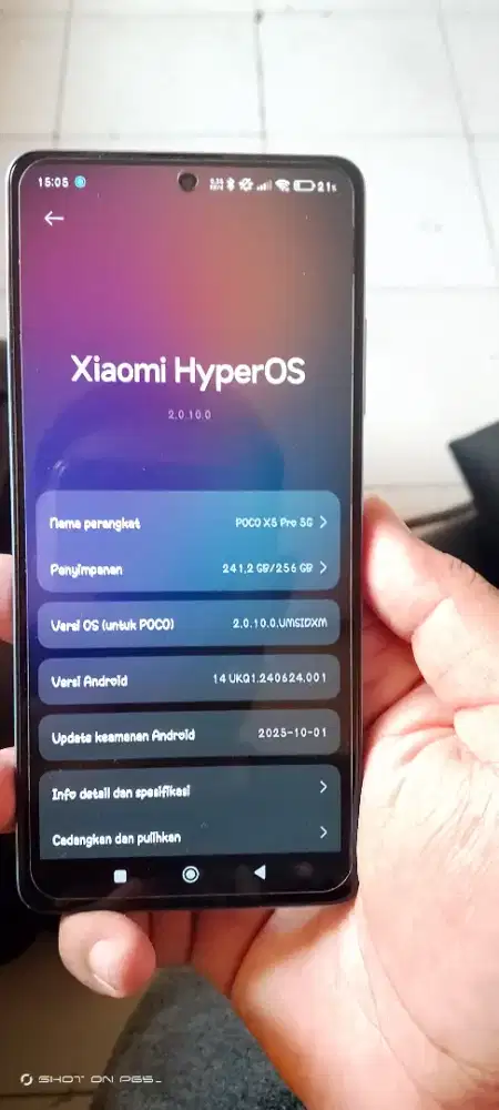 Poco x5 pro ram 8/256