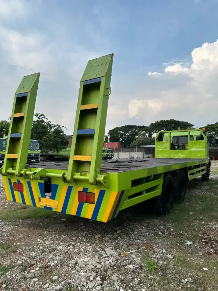 HINO LOHAN FM260JW ASLI LONG SELF LOADER 6X4 TRONTON ISTIMEWA SEKALI