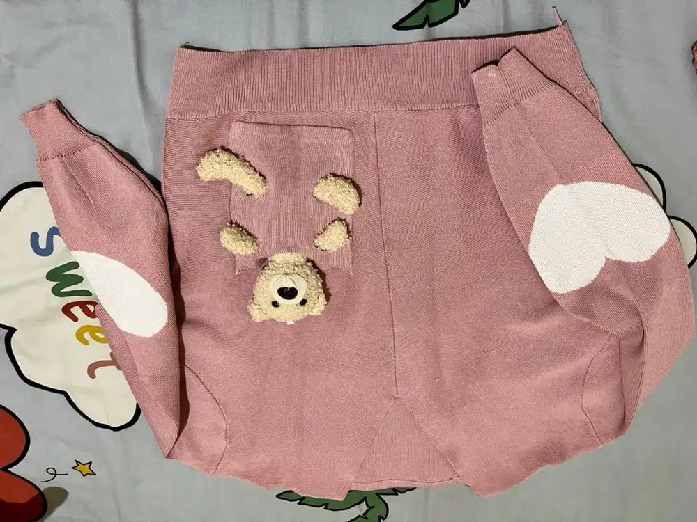 Baju lengan panjang beruang