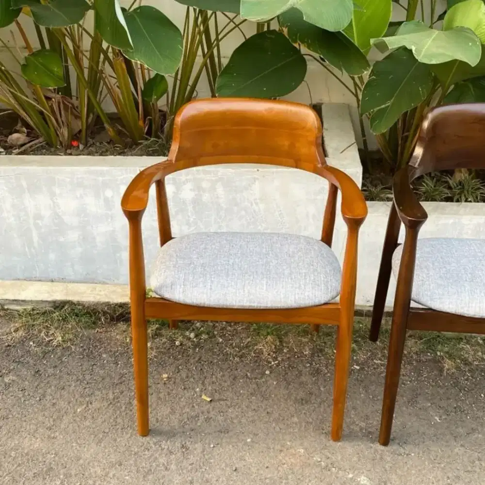 Kursi cafe jok kursi kayu jati kursi cafe jok