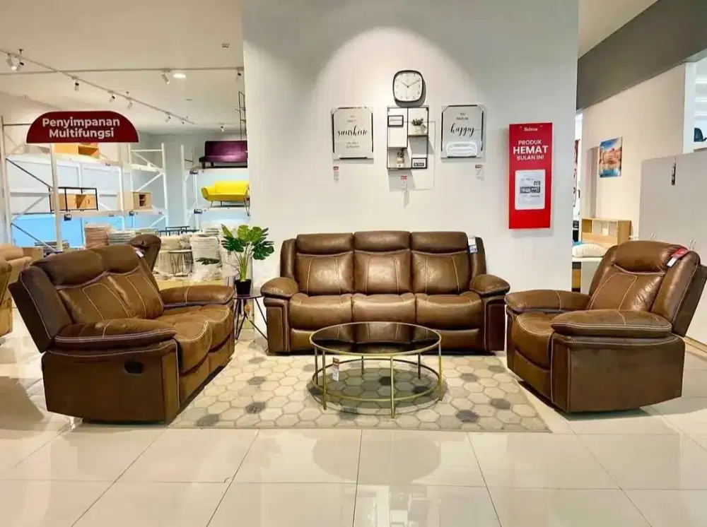 SOFA SET RECLINER MURAH BERKUALITAS