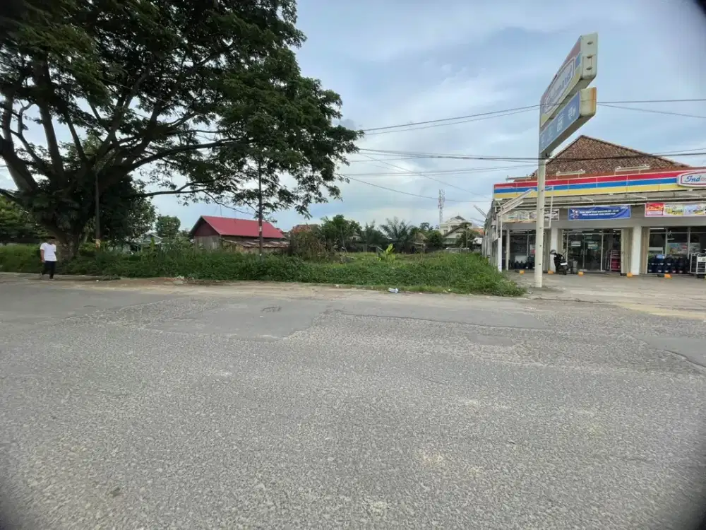 Tanah Cocok Gudang dekat pelabuhan Bom Baru palembang