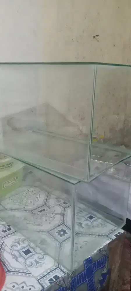 Aquarium bekas,2buah 250 rb