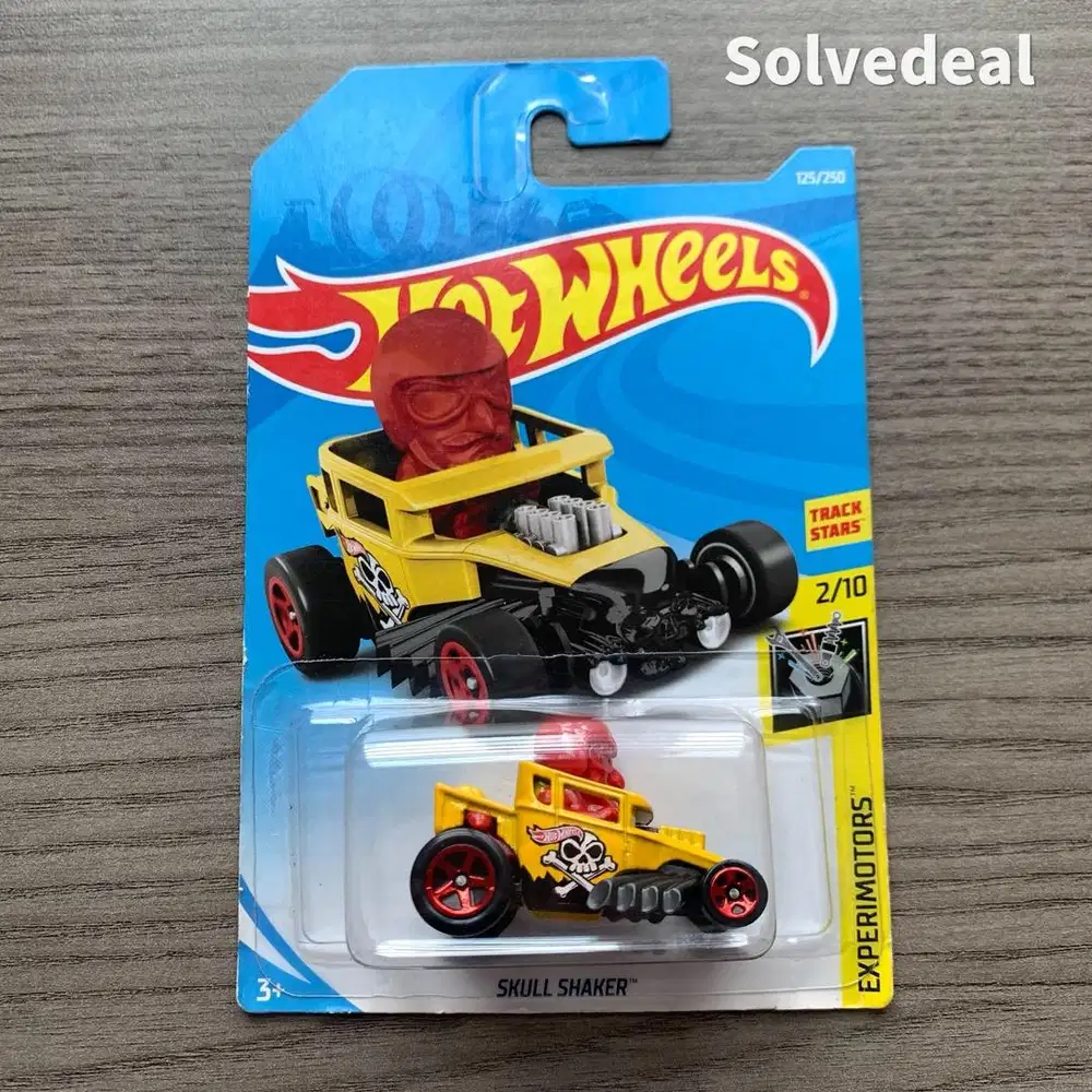 Hot Wheels Skull Shaker 2019 Kuning – Baru