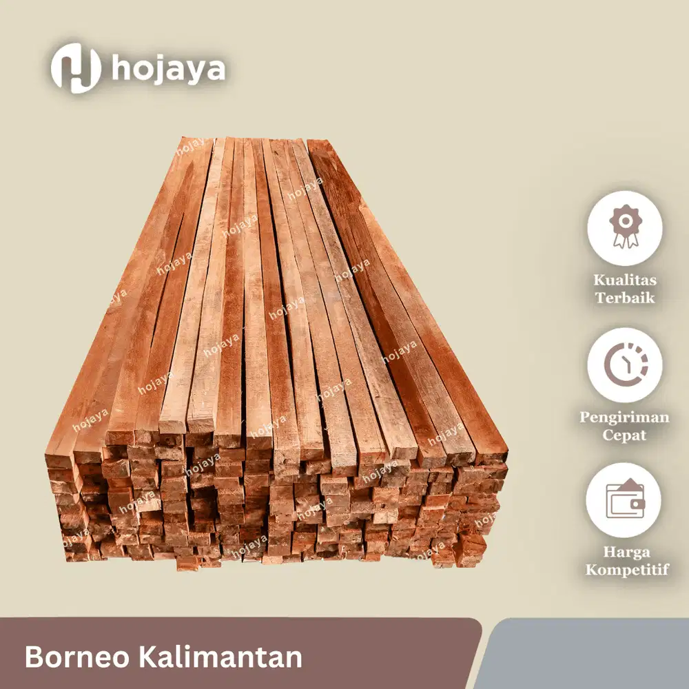Kayu Borneo Kalimantan | Kayu Meranti Kalimantan Mebel | Kayu Mebel