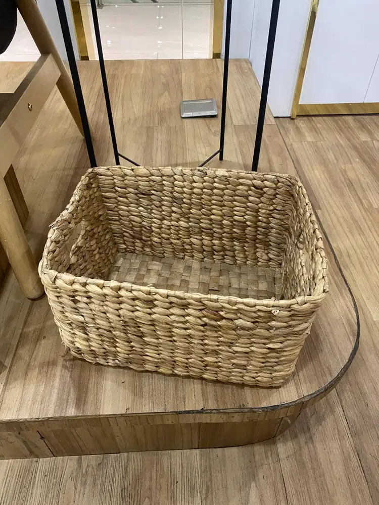 Keranjang Rotan - Keranjang Baju Rotan 35cm x 25cm x 22cm