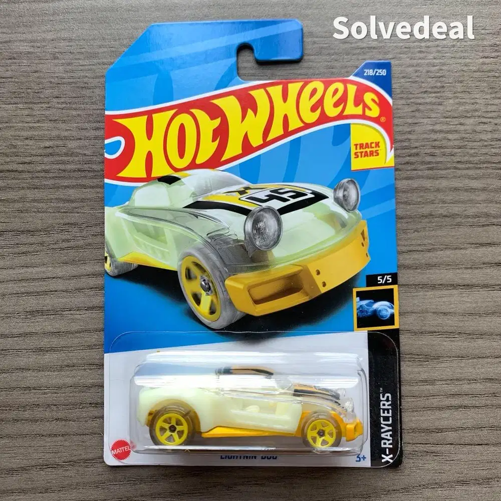 Hot Wheels Lightnin Bug Glow In The Dark 2022 Clear – Baru