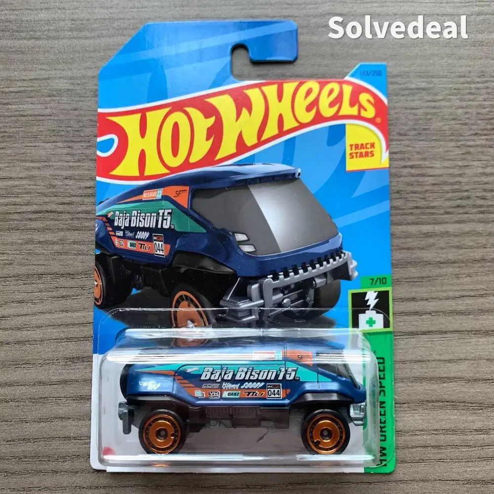Hot Wheels Baja Bison T5 2023 Biru