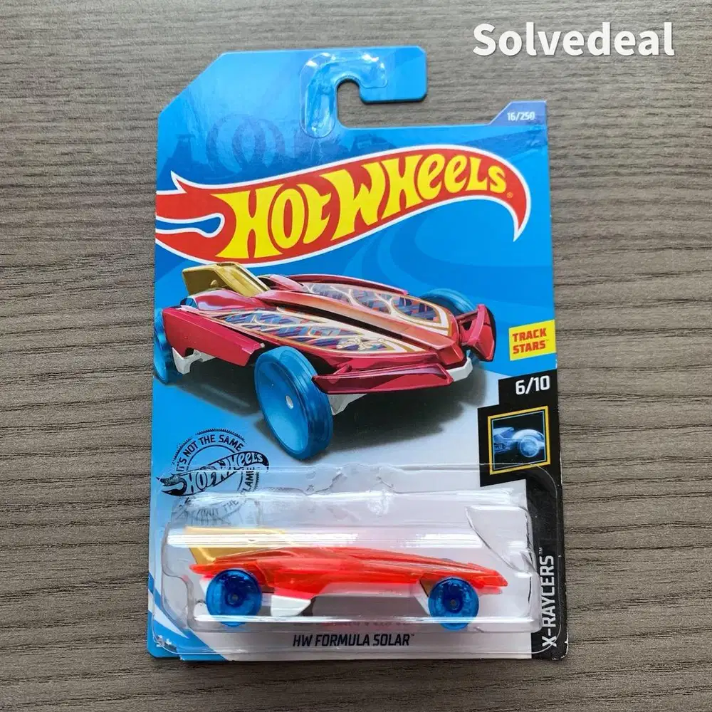 Hot Wheels Formula Solar 2020 Merah