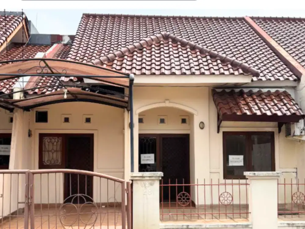 BURUAN!! RUMAH NYAMAN DENGAN TANAH LUAS DI VILLA MELATI MAS LINGKUNGAN NYAMAN HARGA TERJANGKAU