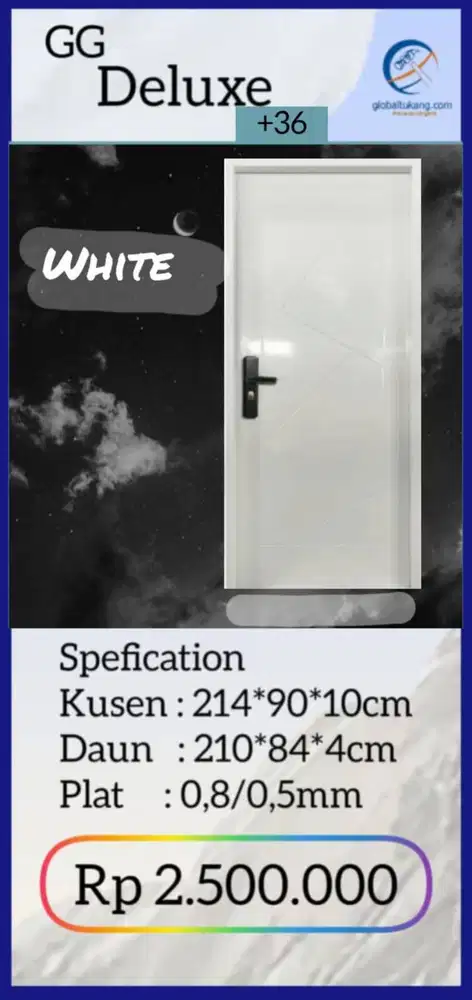 Jual Pintu baja stylis, kekuatan maximal kota Padang