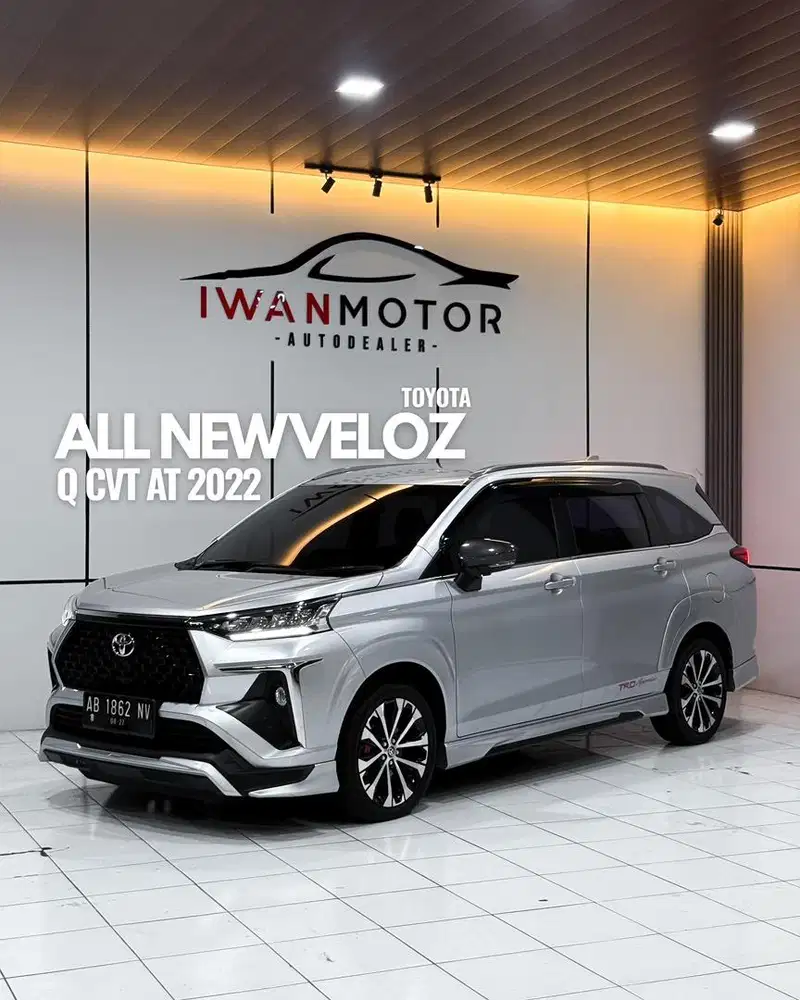 Tangan Pertama Ex Dokter! All New Veloz Q TRD CVT AT Tahun 2022
