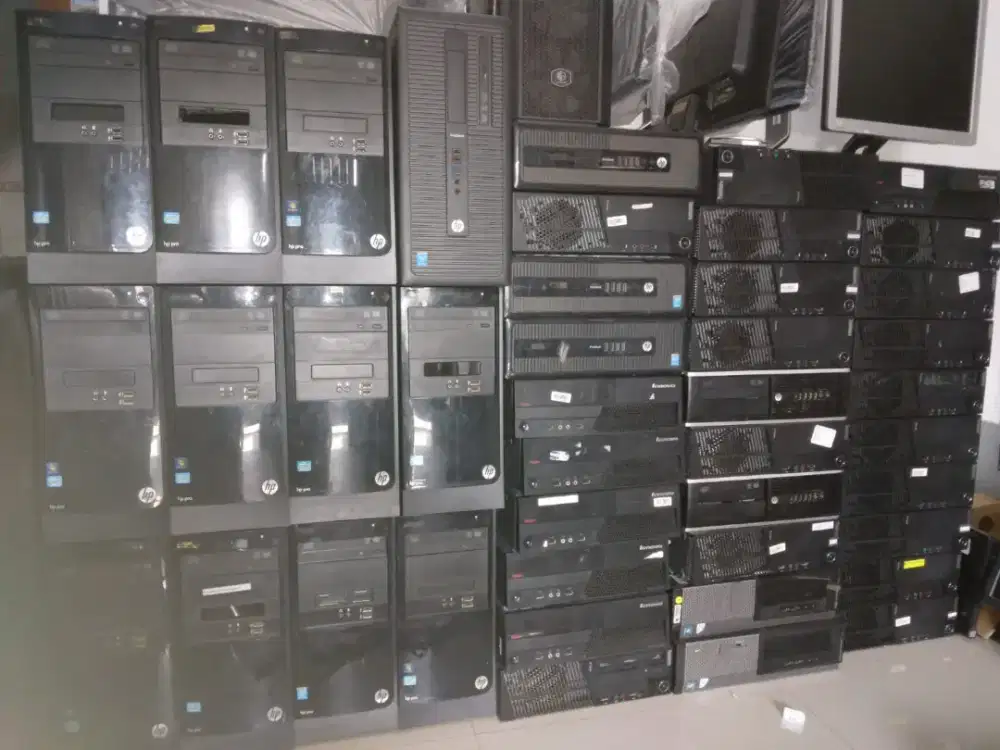 Komputer bekas import segel ORI mulus grnsicpu1thn murah spek mntb