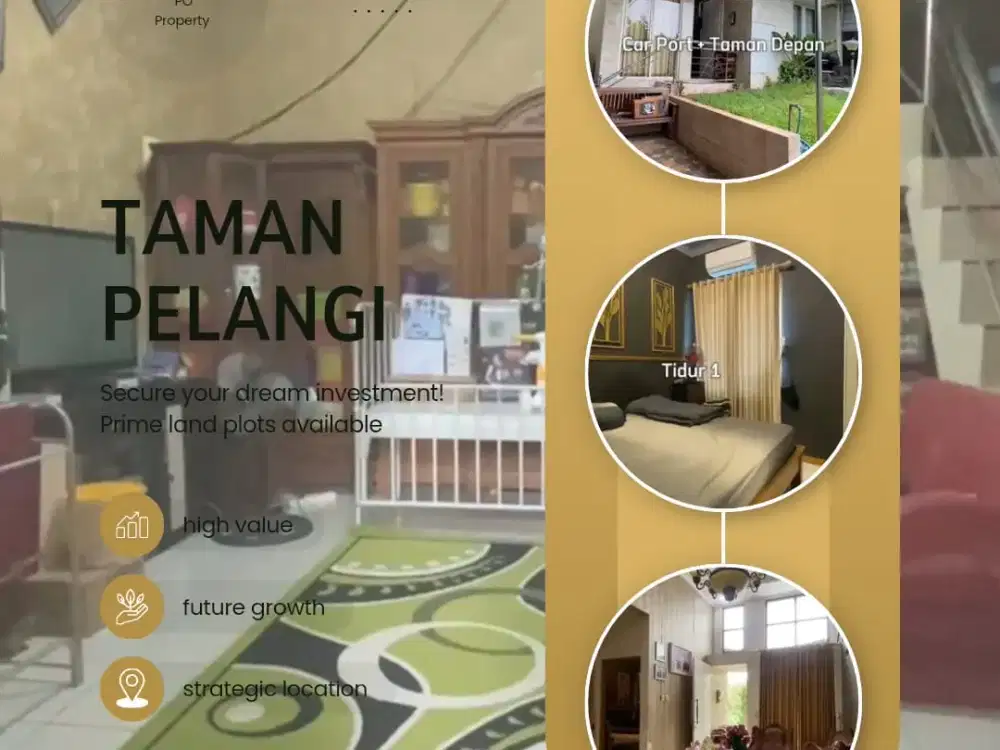 Rumah 2 Lantai Siap Huni Graha Taman Pelangi BSB Semarang