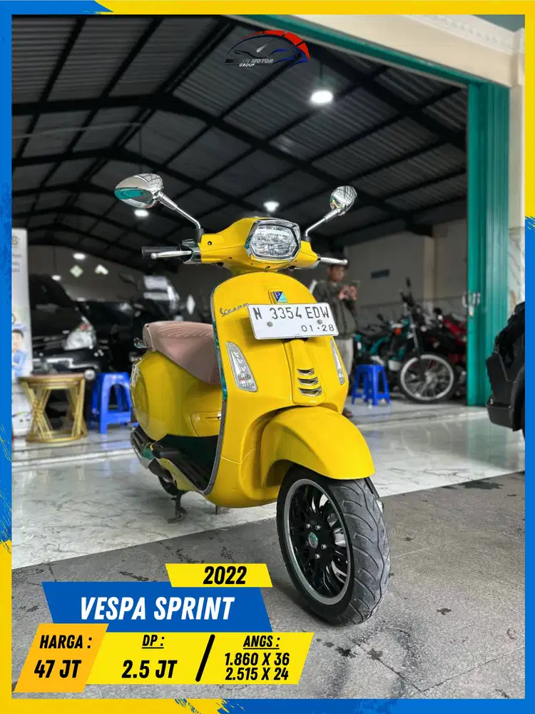 VESPA SPRINT 2022 NEGO SAMPE DEAL HIKMAH MOTOR KEPUH