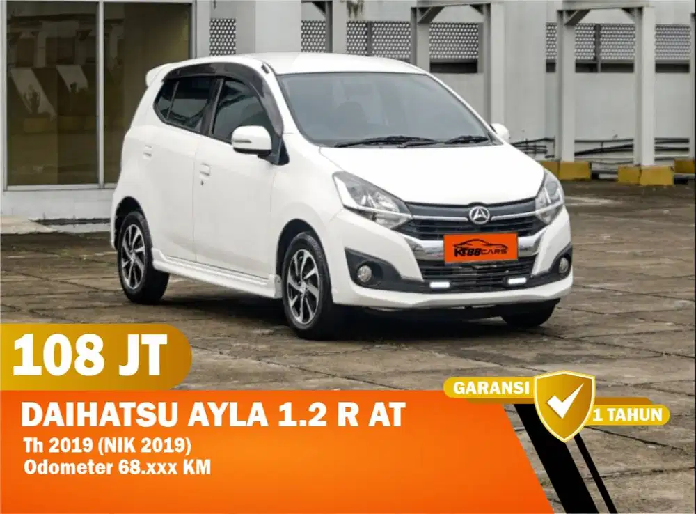 DP 15 JT - DAIHATSU AYLA 1.2 R AT 2019 Matic