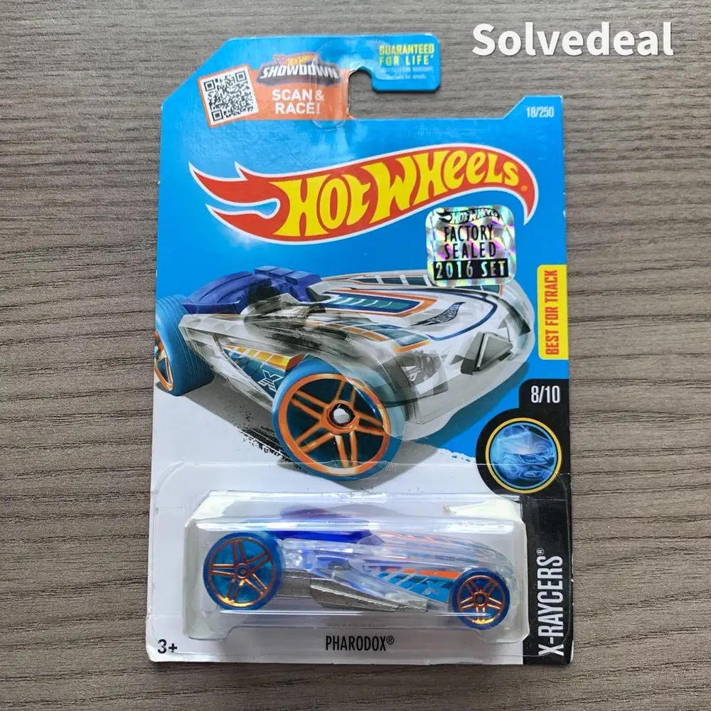 Hot Wheels Pharodox Factory Sealed 2016 Transparan