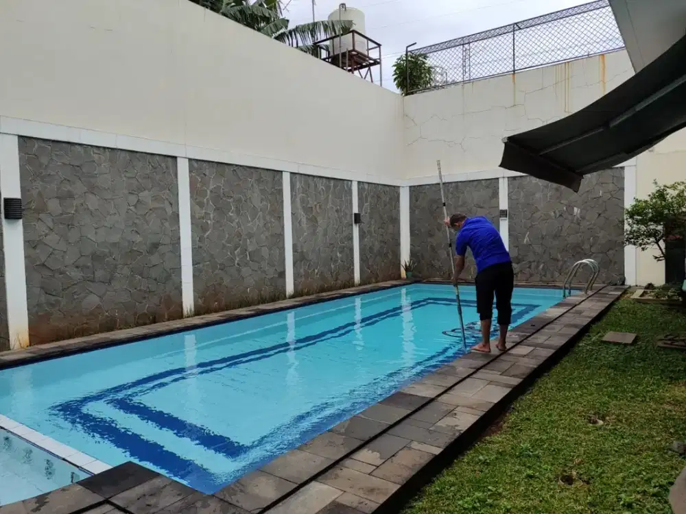 Rumah 2 Lantai Furnish, Private Pool di Blok A Depan Mall Cinere , Depok