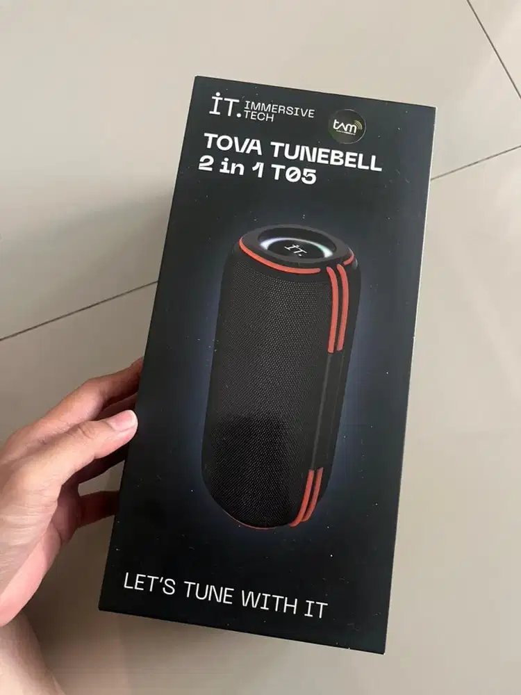 Speaker Tova Tunebell 2in1 IT. (Never been used)