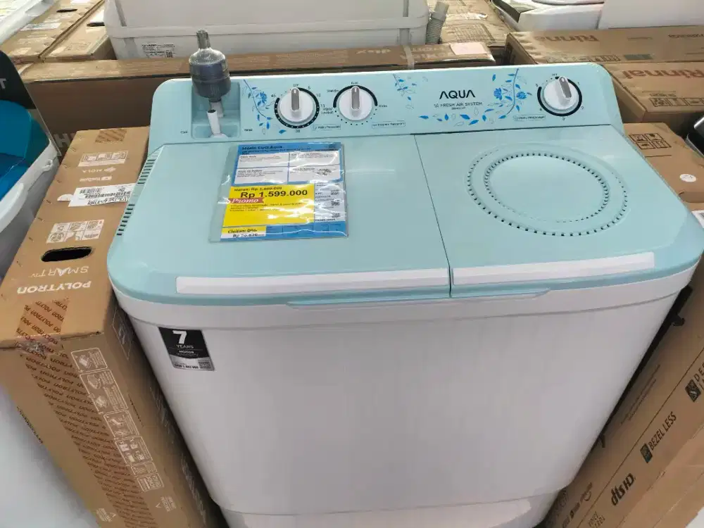 Mesin cuci aqua 8 kg