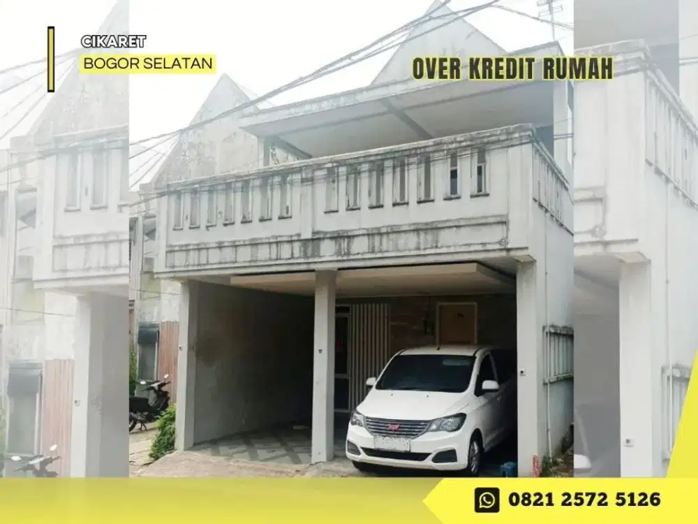 Jual Rumah Take Over 2LT 89JT dkt Stasiun di Perum Shafa Townhouse
